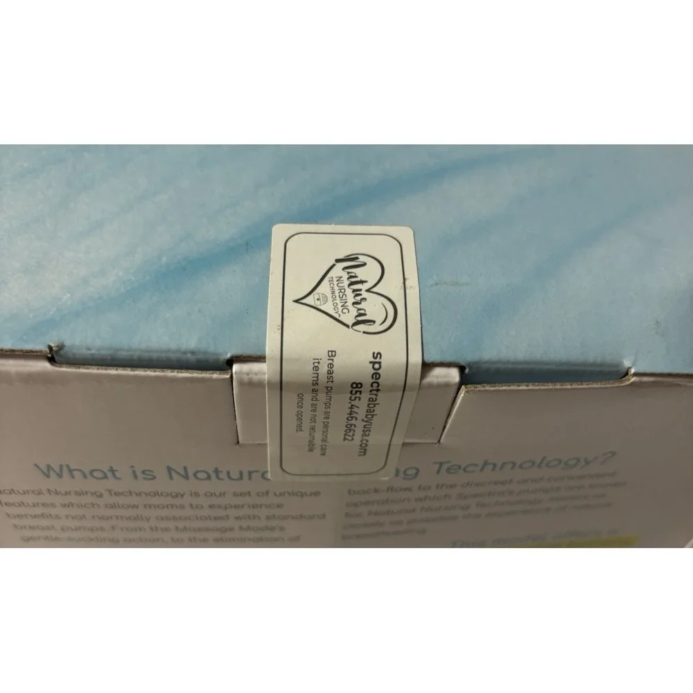 New Spectra S1+ Double Electric Breast Pump with Rechargeable Battery & Bag
